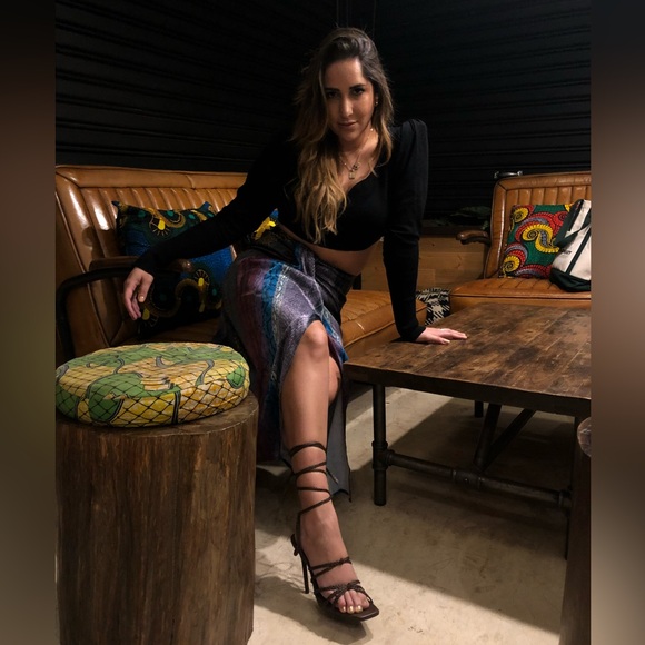 L’Academie animal print skirt - Picture 8 of 9